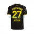 Camisola Borussia Dortmund Karim Adeyemi 27 Homem Equipamento Segundo 2022-2023 Manga Curta